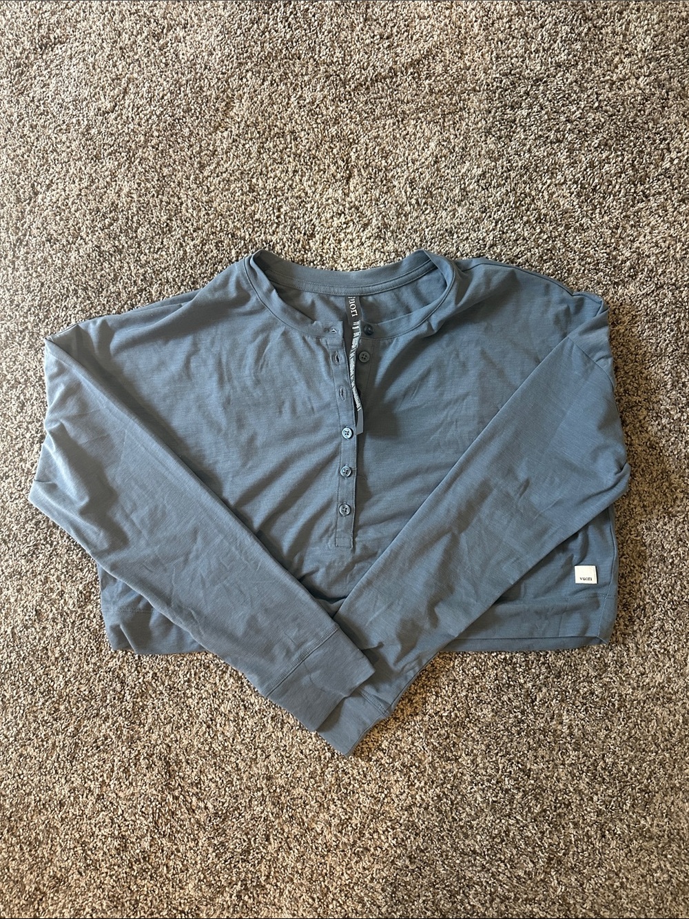 Vuori Cropped Henley